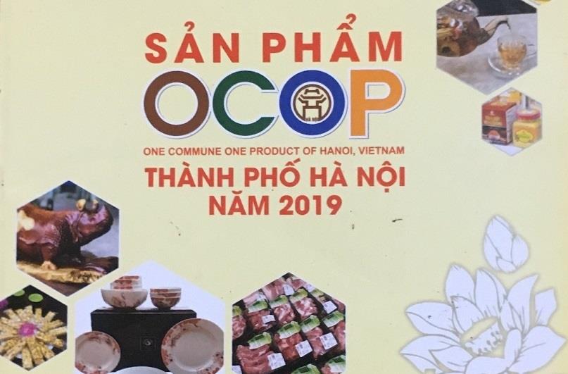 Thiết kế Bộ sách Sản phẩm OCOP Hà Nội tập 1 và tập 2