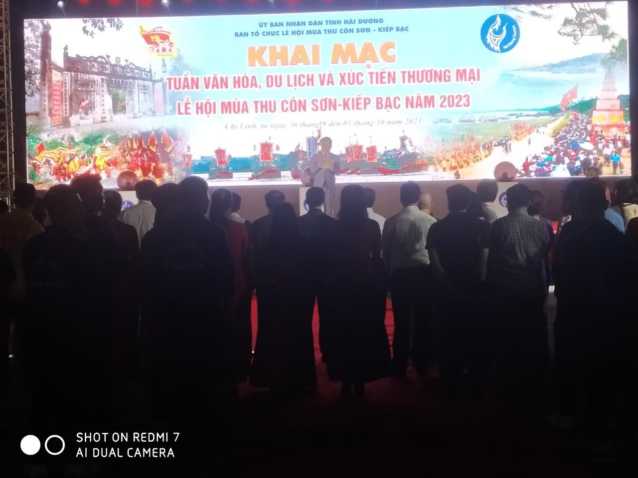 Thiết kế thi công Chương trình Lễ hội Mùa Thu Côn Sơn - Kiếp Bạc 2023